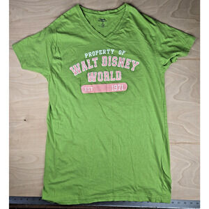 Walt Disney World Sleepwear Sleep Shirt Property of one size Green Pink